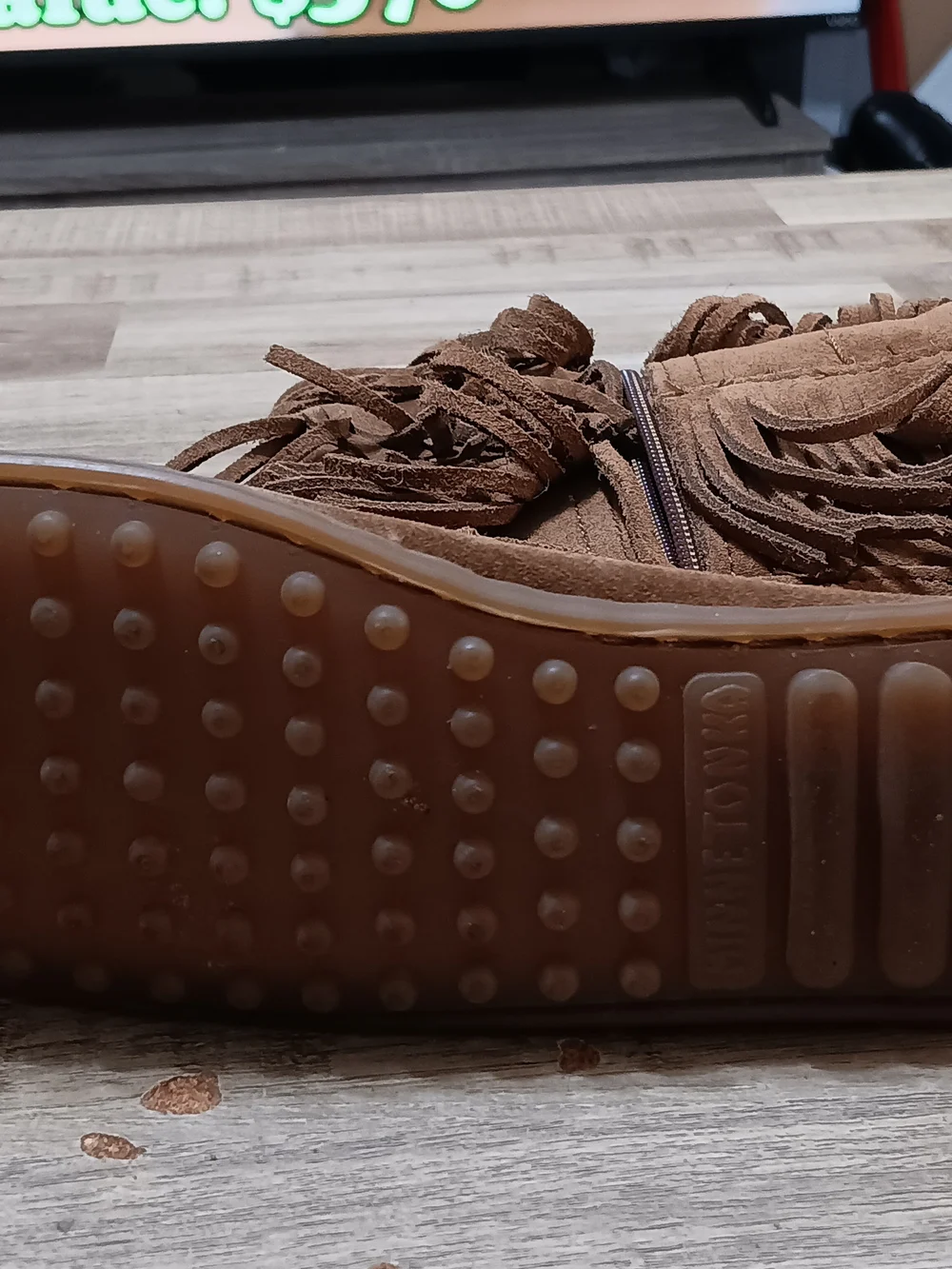Minnetonka soft tan